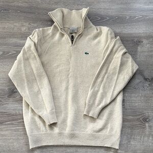 Lacoste wool/cashmere sweater